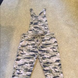 (4 for $20)- Wallflower Overalls Cammo